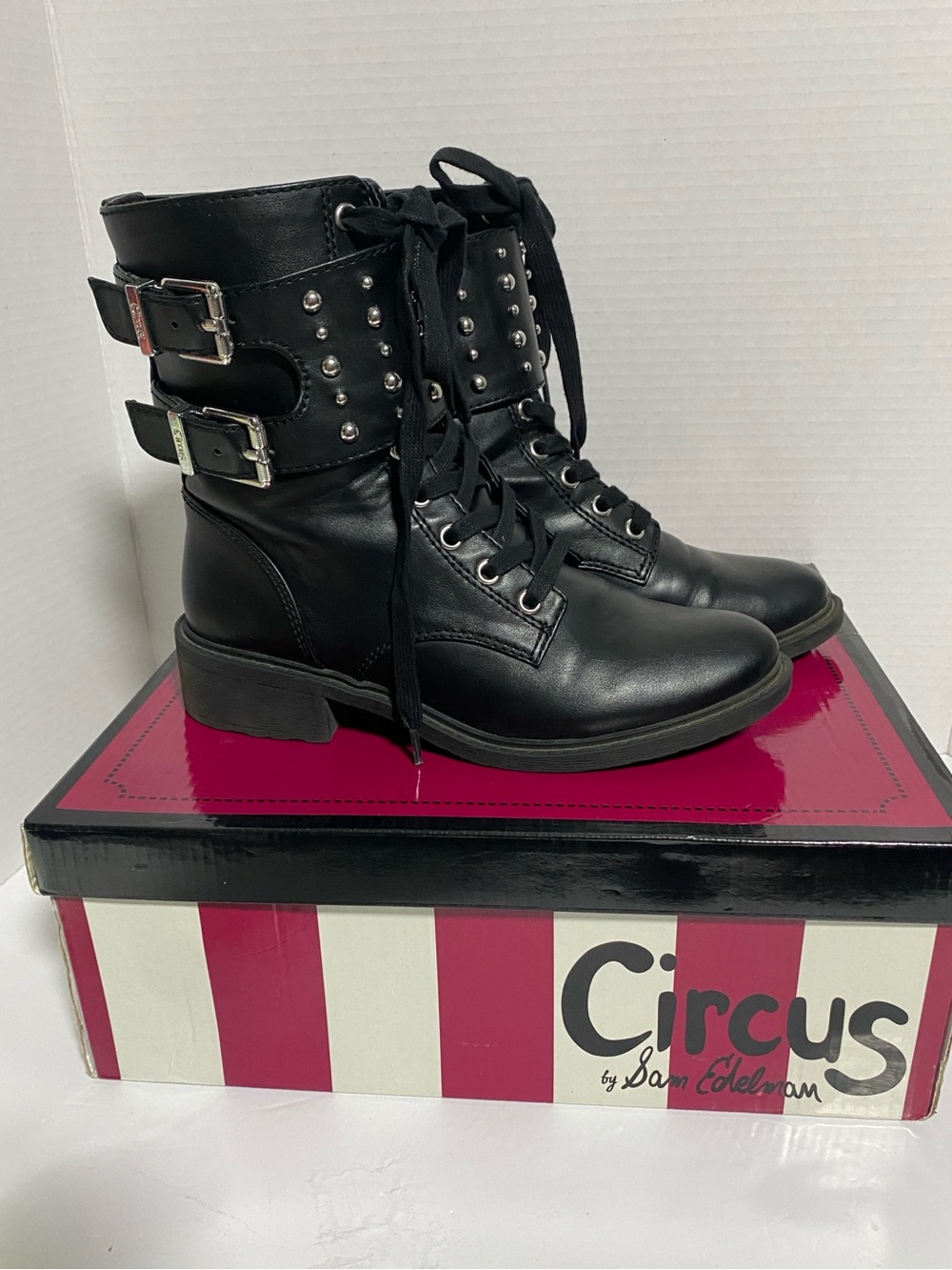 Circus by Sam Edelman Deena Combat Boots